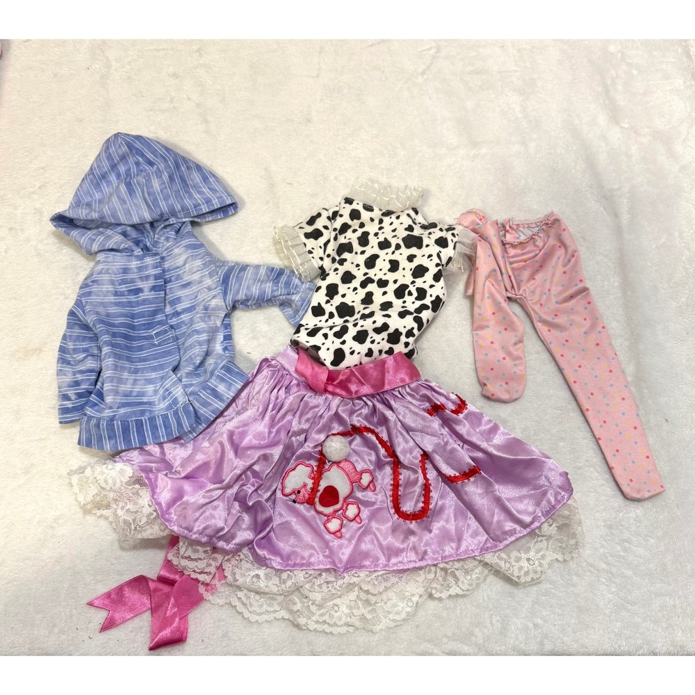 Madame Alexander Fancy Nancy Doll Clothes 19" Poodle Skirt Hoodie Dalmatian Top